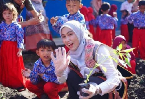 Bunda PAUD ini Dorong Program Satu Desa Satu PAUD di Riau