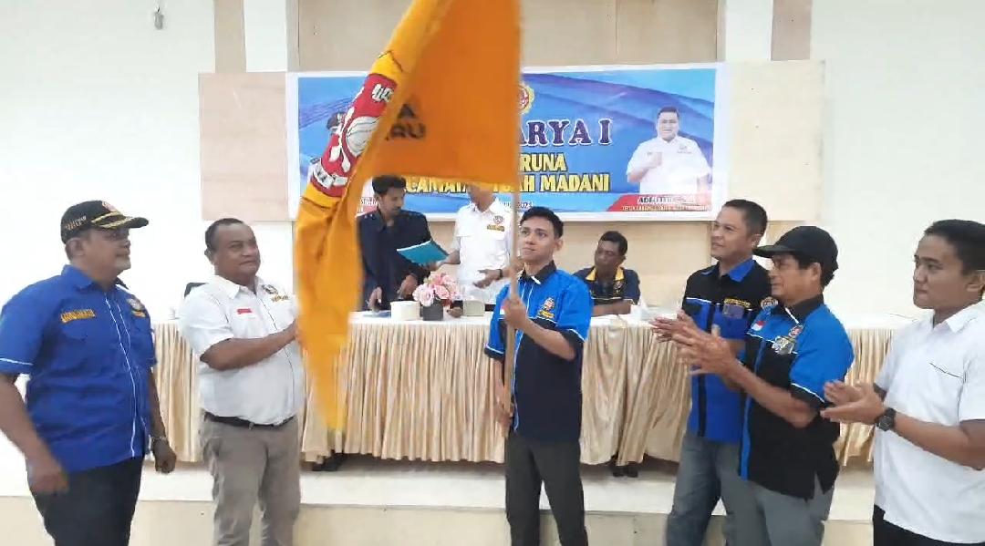 Terpilih Aklamasi, Andrio Ladira Pimpin Karang Taruna Kec. Tuah Madani 5 Tahun Kedepan