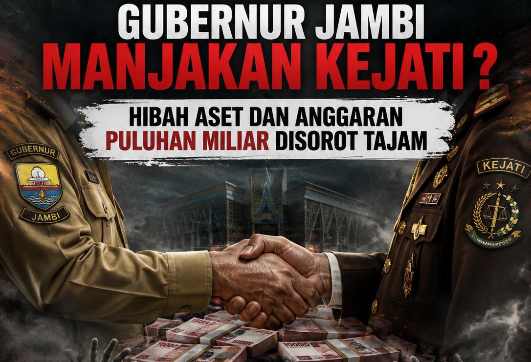 Masyarakat Tercekik, Gubernur Jambi Manjakan Kejati ? Hibah Aset dan Anggaran Puluhan Miliar Disorot Tajam