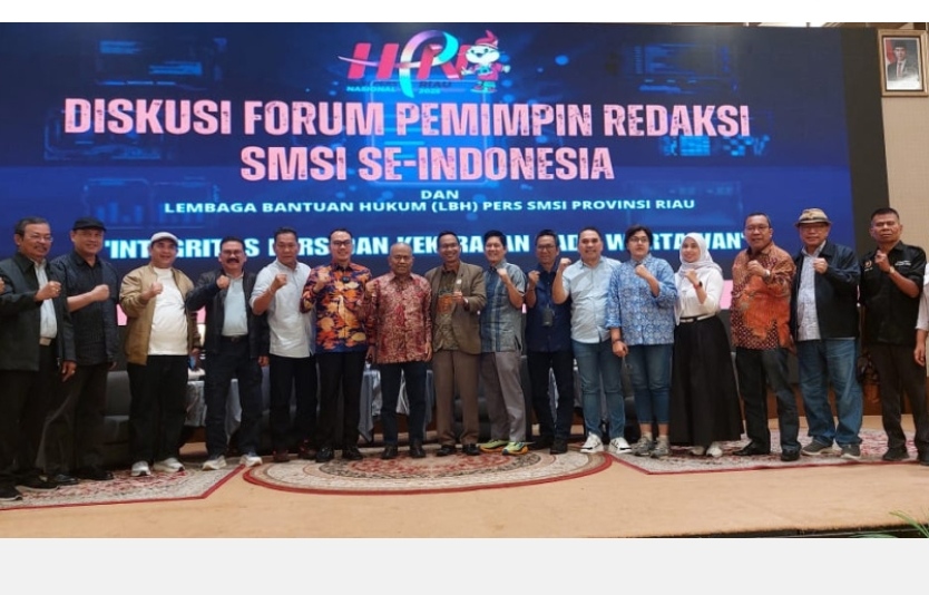 FGD Forum Pemred SMSI, Pers Harus Jaga Integritas