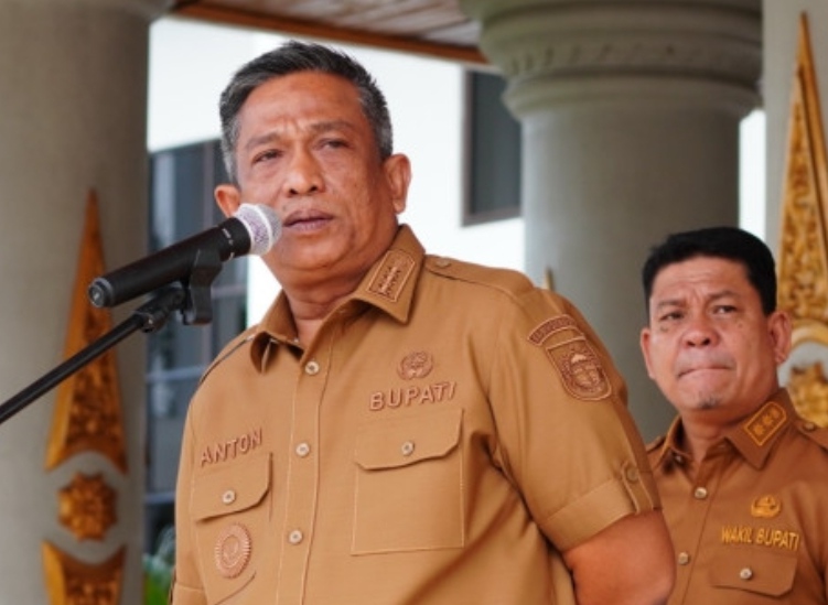 Apel Perdana Paska Libur Lebaran 2025, Bupati Anton Tegaskan ASN Rohul Harus Disiplin