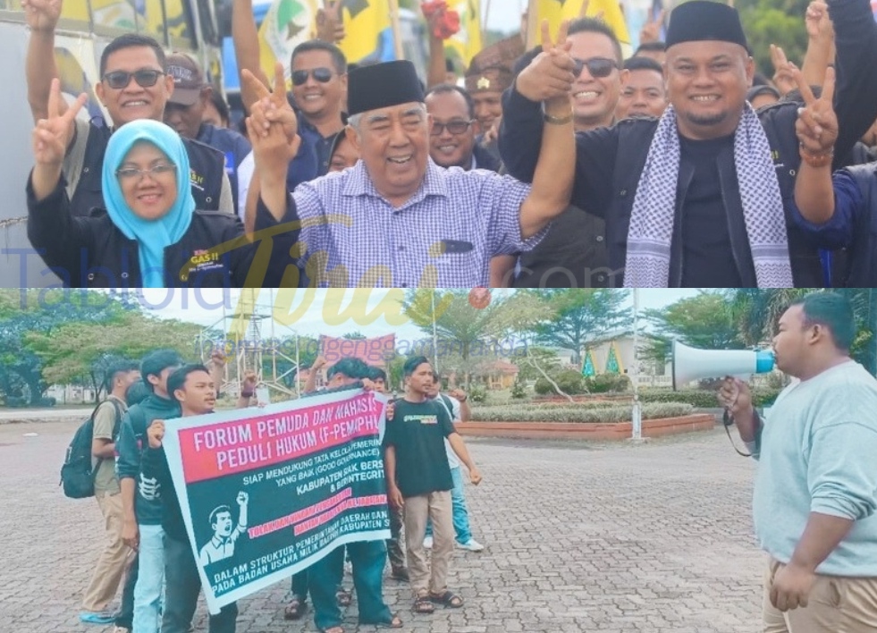 Dukung Afni-Syamsurizal Wujudkan Good Governance di Siak, F-PEMAPHU Riau Gelar Aksi Damai Seruan Moral, ini Poin-poinnya !