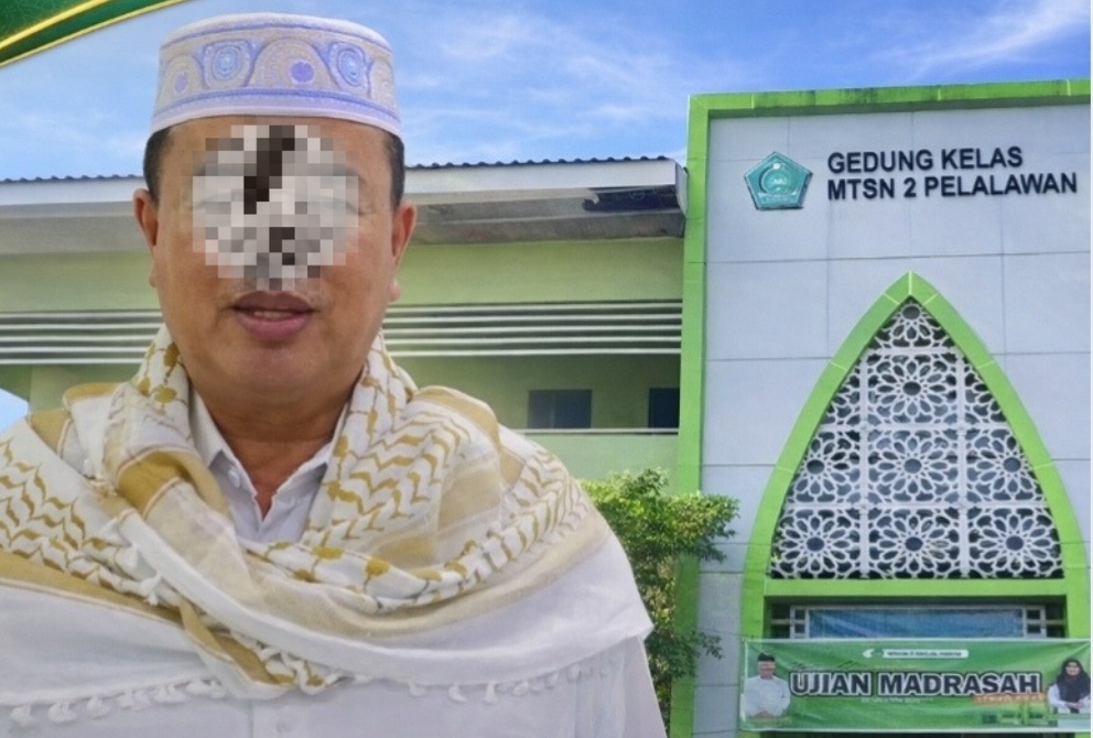 Oknum Kepala MTSN di Pelalawan Diduga Selingkuh Dengan Binor, Anak Selingkuhan Bongkar Skandal