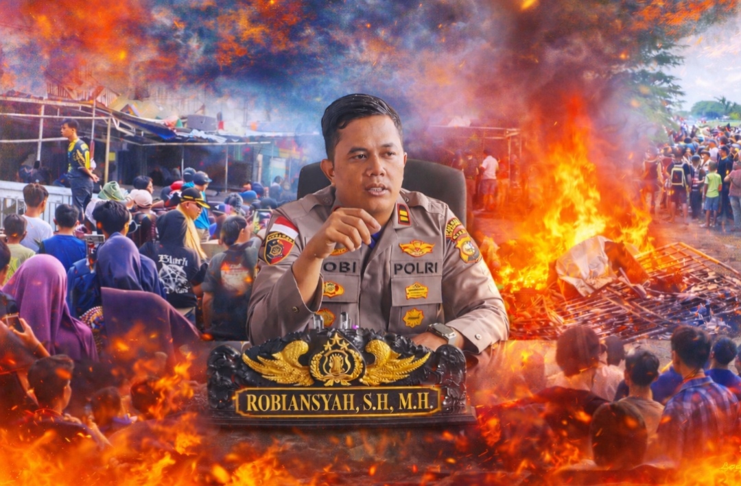 Warga Demo Terduga Bandar Narkoba: Dinilai Tak Mampu Jaga Kondusifitas, Kapolsek dan Kanit Reskrim Polsek Panipahan Dicopot