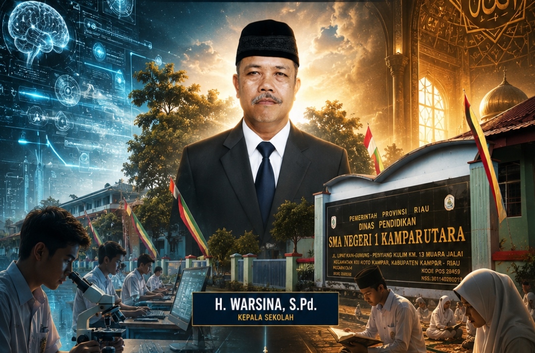 Seimbangkan IPTEK dan IMTAQ, SMAN 1 Kampar Utara Komit Bangun Generasi Unggul