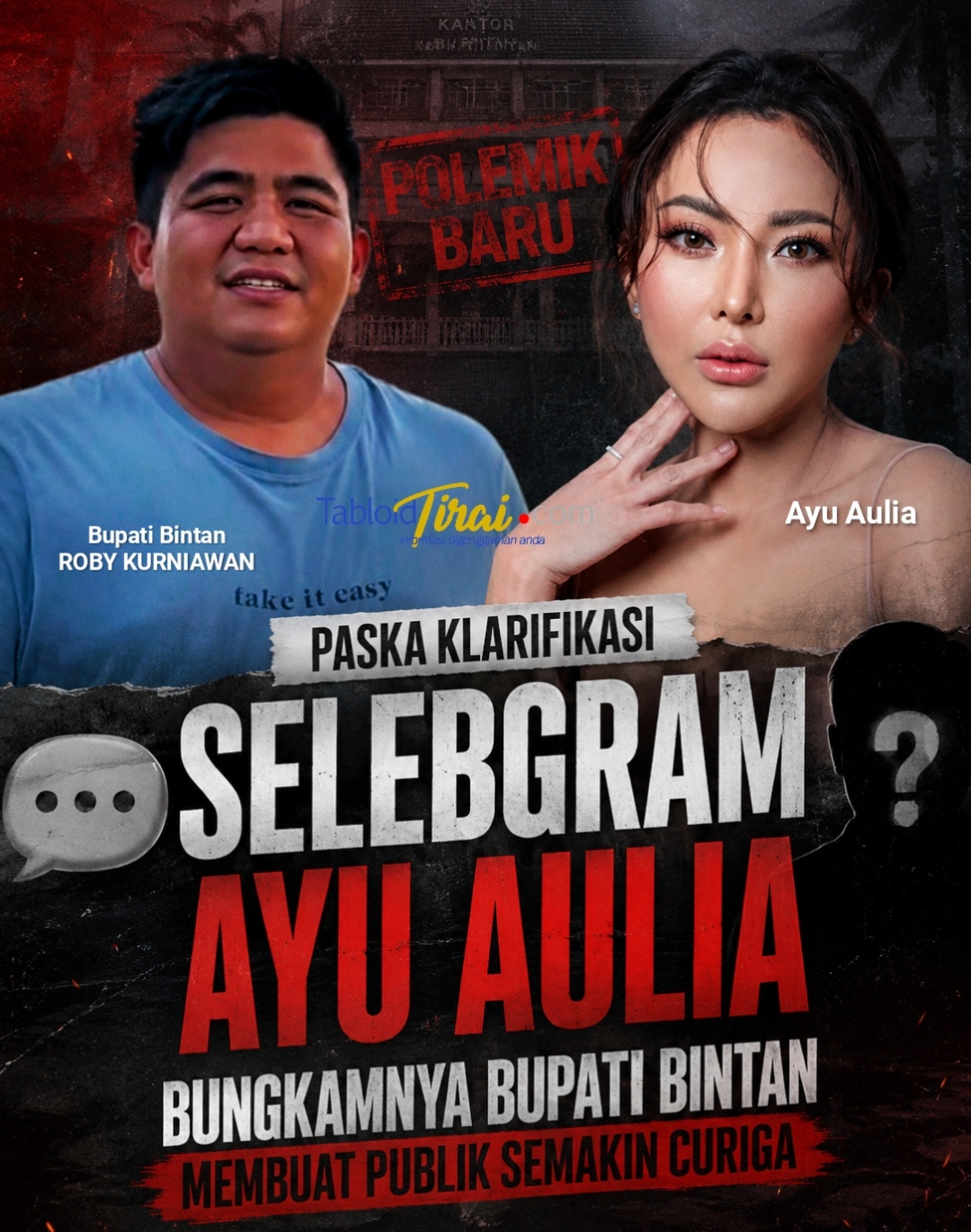 Polemik Baru Paska Klarifikasi Selebgram Ayu Aulia, Bungkamnya Bupati Bintan Membuat Publik Semakin Curiga